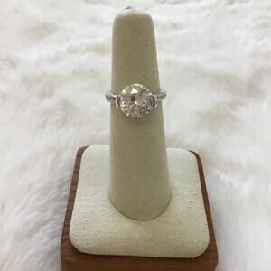 Sterling Silver Round Ring